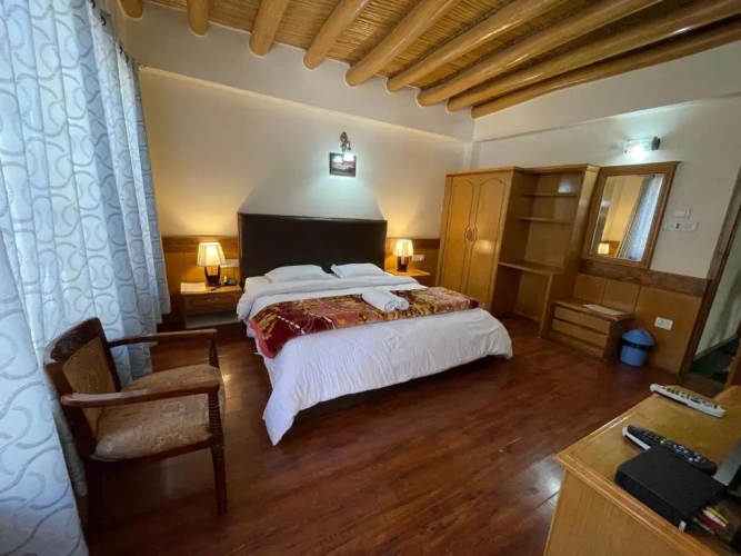 Deluxe Double room with balcony and with view