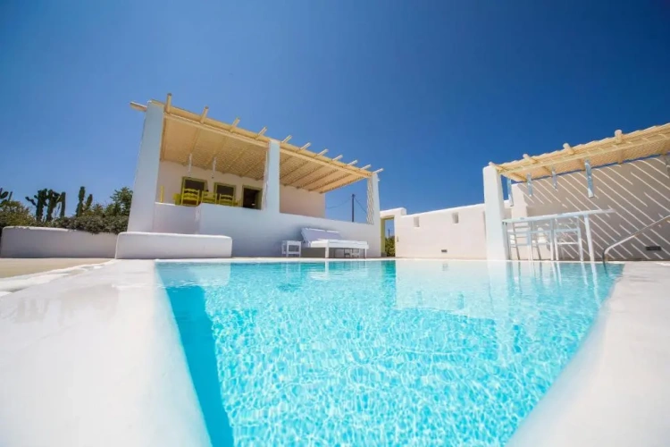 Villa with balcony and with view