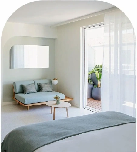 Standard Twin room with view