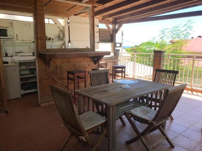 Studio in Sainte-anne, With Terrace and Wifi