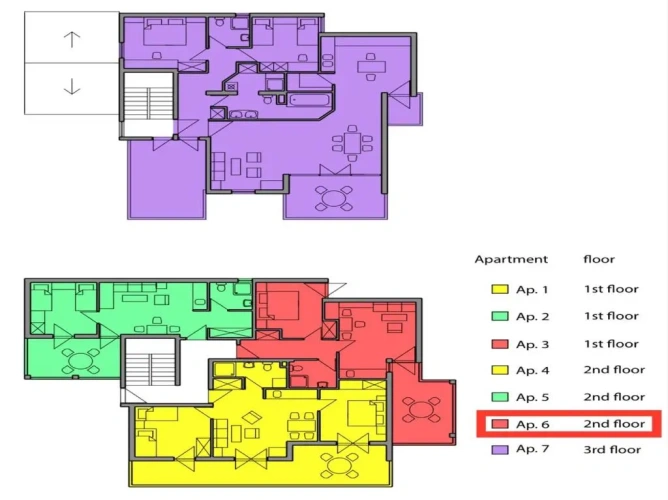 Apartment with sea view