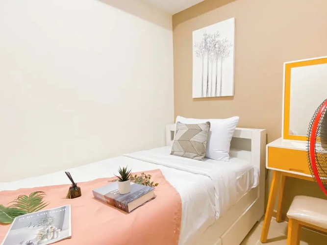 Modern 2Br At Meikarta Apartment Near Aeon Delta Mas