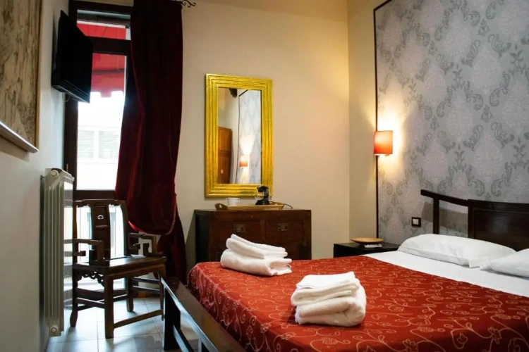 Standard Double room with balcony and with view