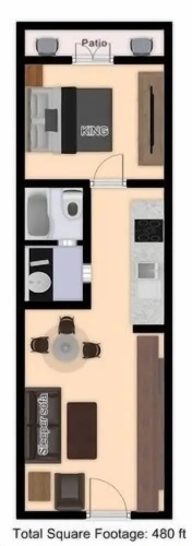 Guest rooms