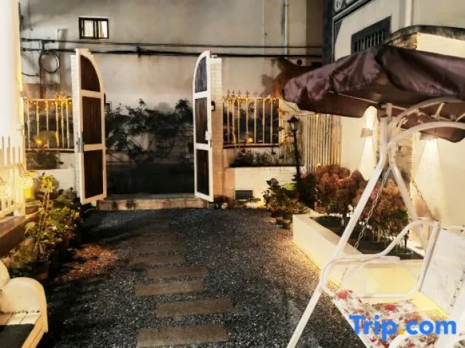 Outside