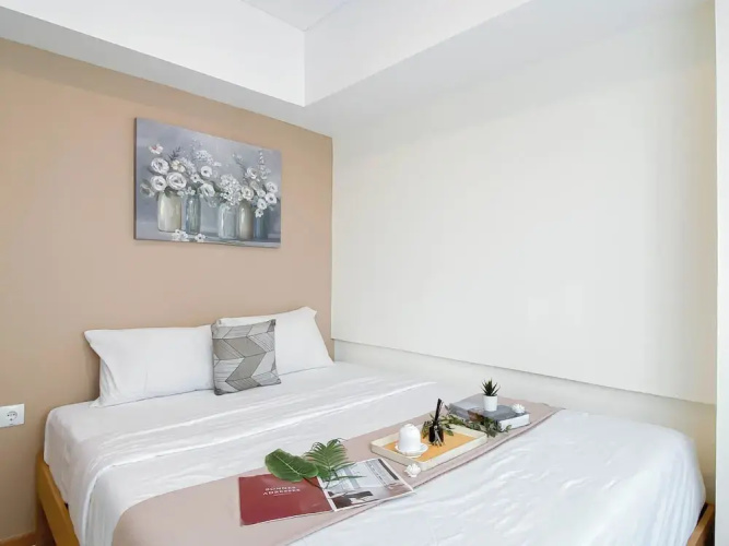 Modern 2Br At Meikarta Apartment Near Aeon Delta Mas