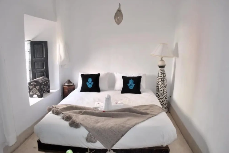 Standard Bleu Essaouira Double Suite