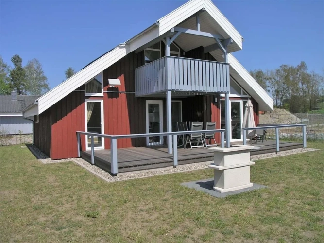 Cottage with balcony