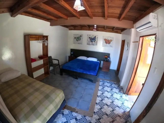 Classic Quadruple room with balcony and with sea view