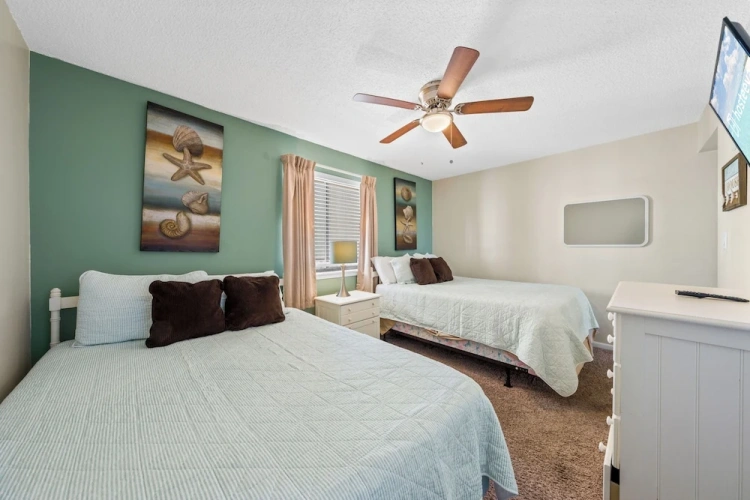 2 Bedrooms Standard room with balcony and beachfront