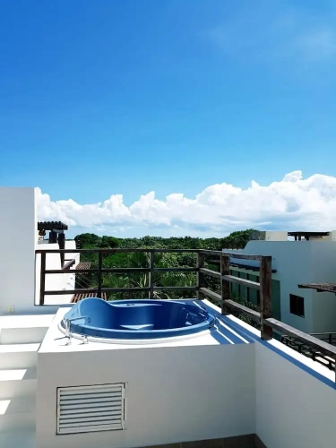 2 Bedrooms Comfort Penthouse room with garden view