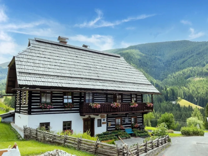 Cottage with balcony