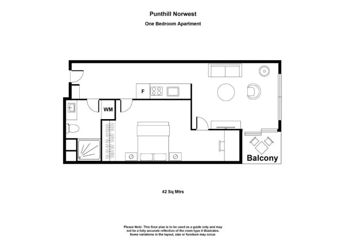 2 Bedrooms Apartment with balcony