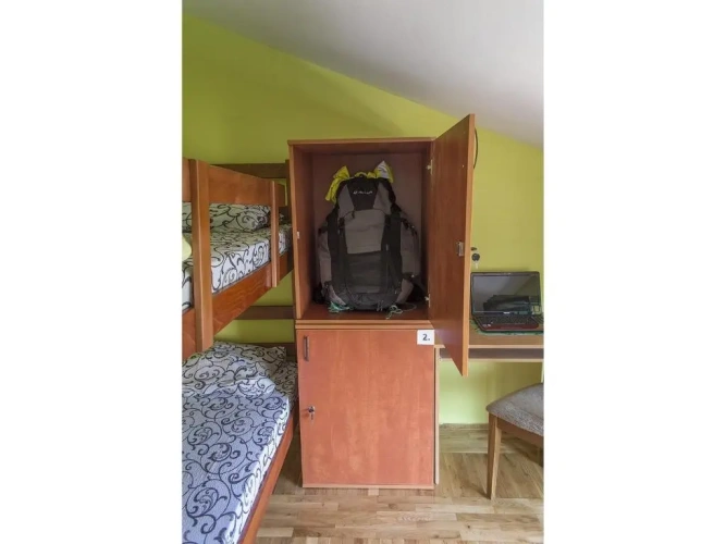 Bed in Dorm with view