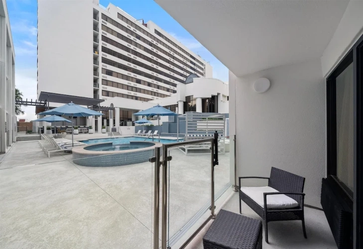 Double Suite with pool view