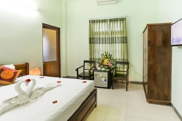 Standard Twin room with balcony and with view