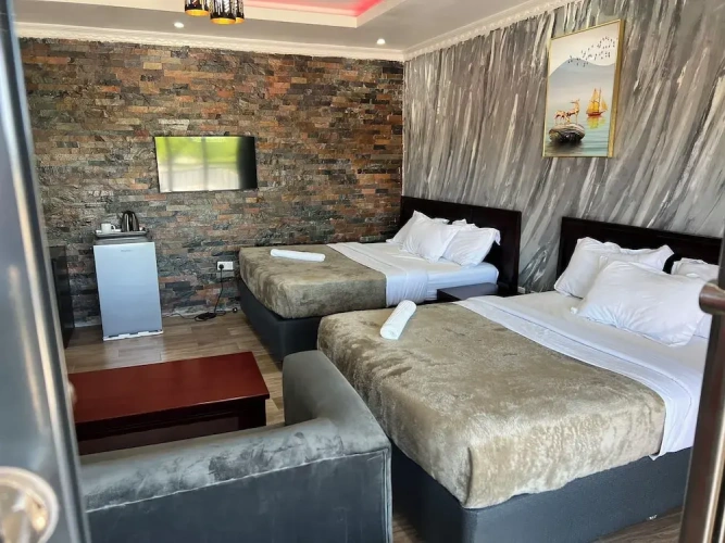 Standard Double room with balcony and with city view