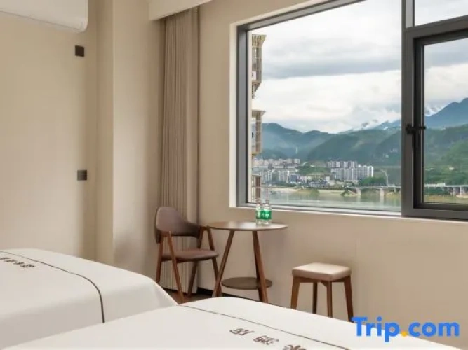 Standard Twin room with river view