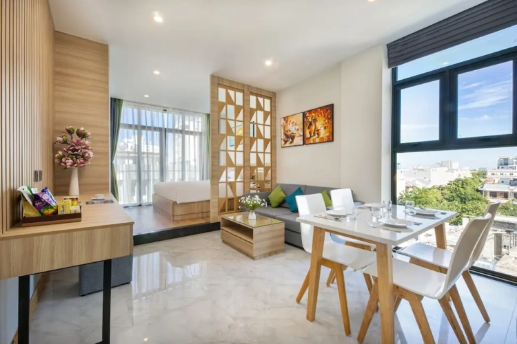 Family Studio with balcony