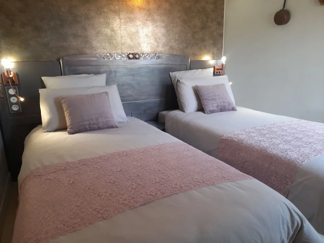 Deluxe Double room with balcony and with pool view