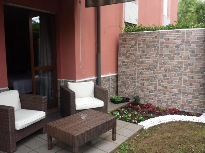 Standard Twin room with balcony and with view