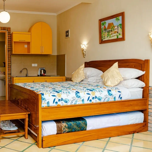 1 Bedroom Standard Family room with garden view