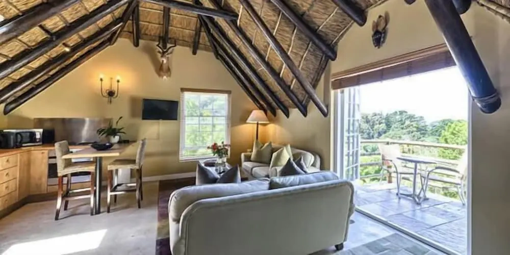 Cottage with balcony