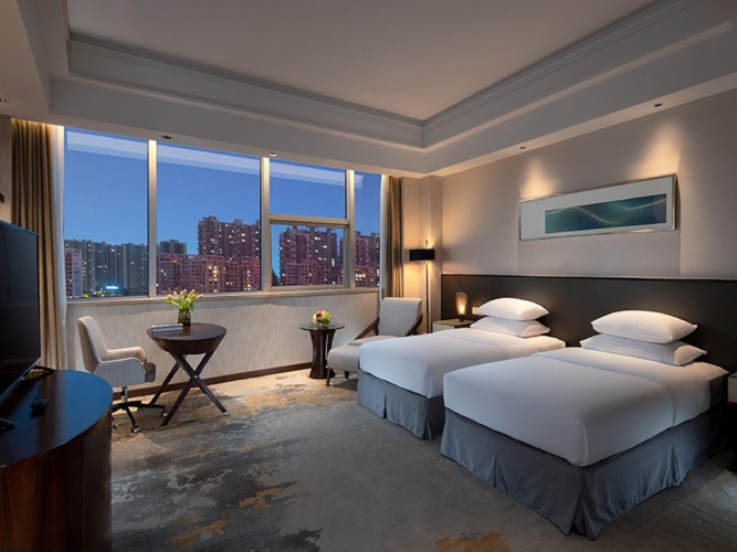 Standard Twin room with city view