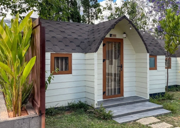 Double Bungalow with garden view