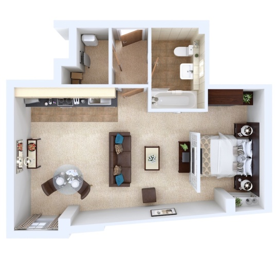 Guest rooms