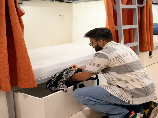 Bed in Dorm