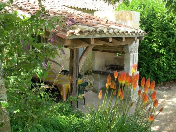 Outside