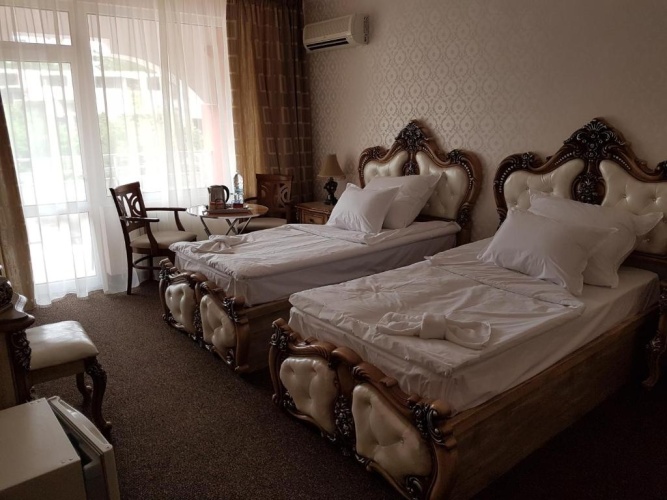 Deluxe Double room with balcony and with view