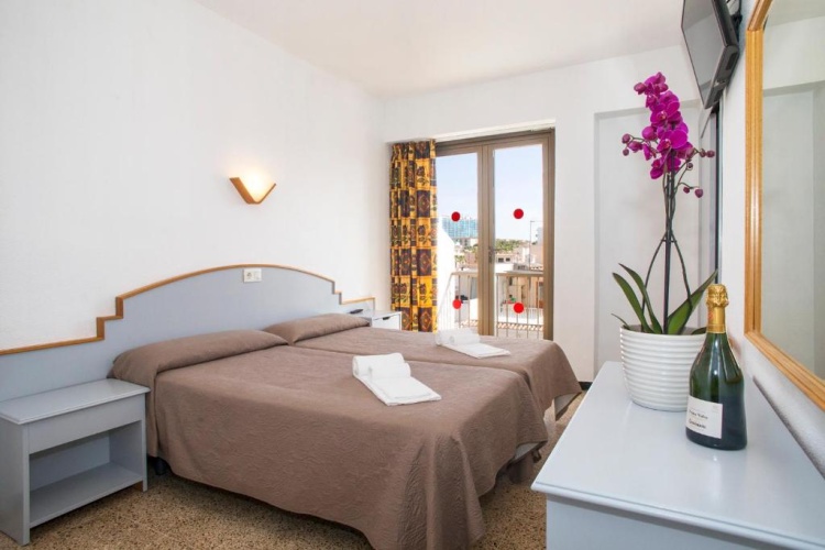 Standard Twin room with city view