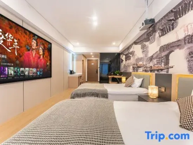 Standard Twin room with city view