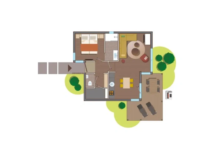 1 Bedroom Cottage