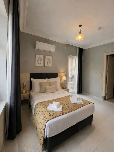 Standard Twin Family room with balcony and with sea view