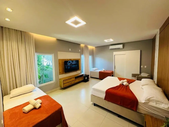 Luxury Triple room with garden view