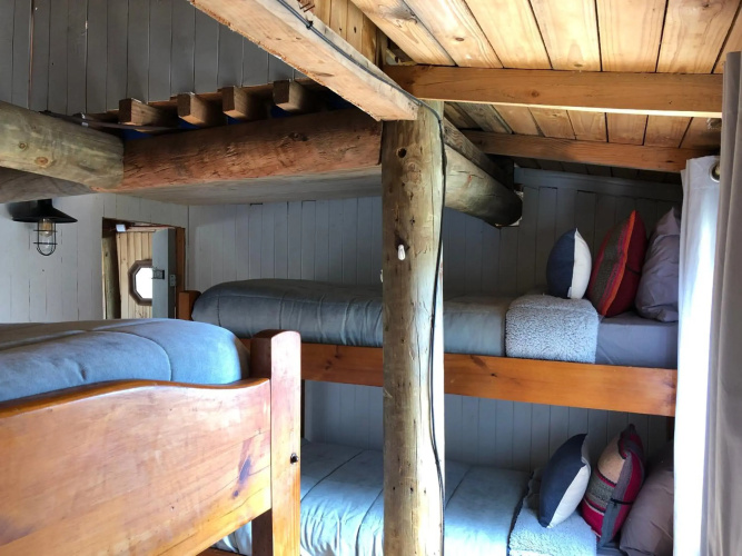 Cabaña Hostal Punta de Lobos - Casa rústica