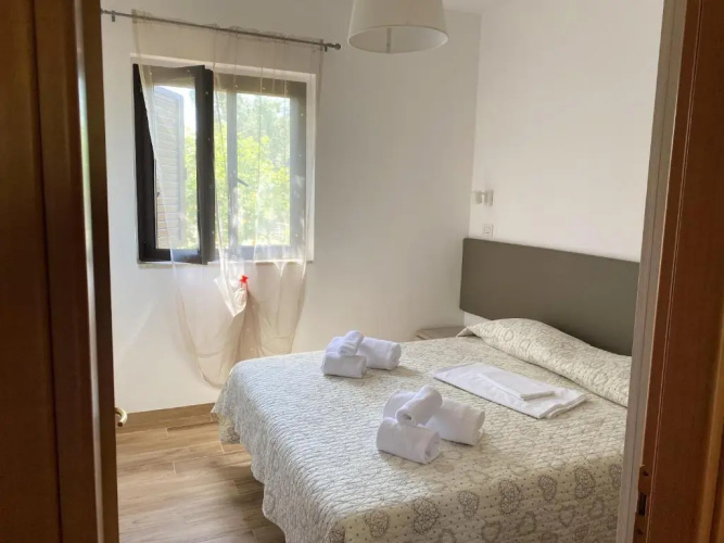 2 bedrooms appartement with shared pool jacuzzi and enclosed garden at Vieste