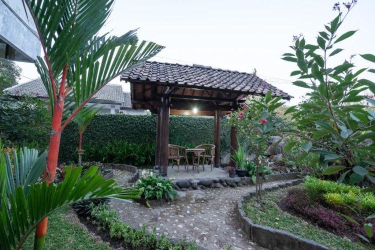 Outside