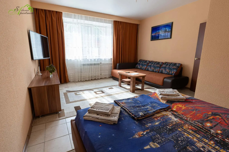 Фотография номера квартиры Апартаменты Siberia Apartaments