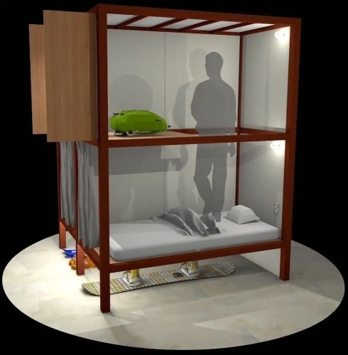 Bed in Dorm