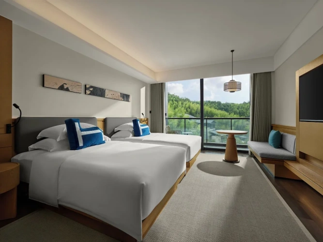 Standard Twin room with mountain view