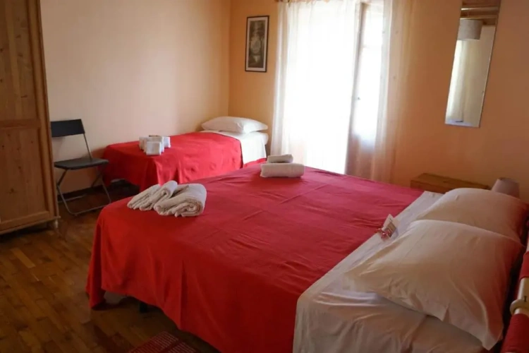 Standard Double room with balcony and with view