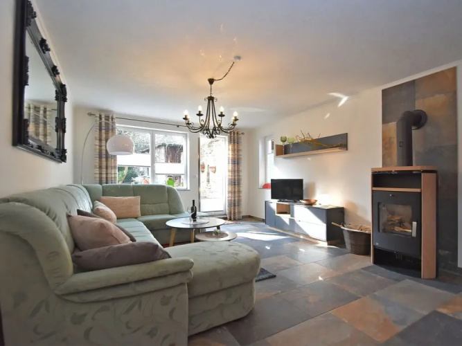 Cosy Holiday Home in Wernigerode with Fireplace And Private Terrace