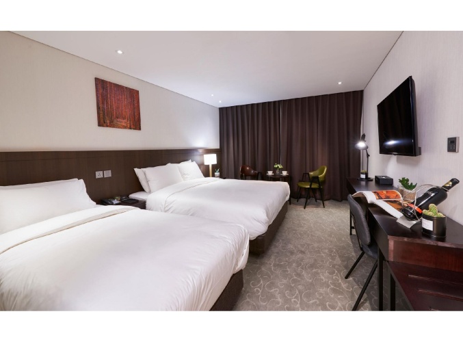 Deluxe Twin Family room