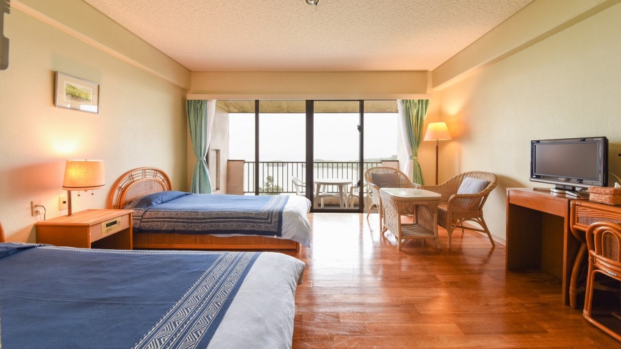 Standard Twin room with ocean view