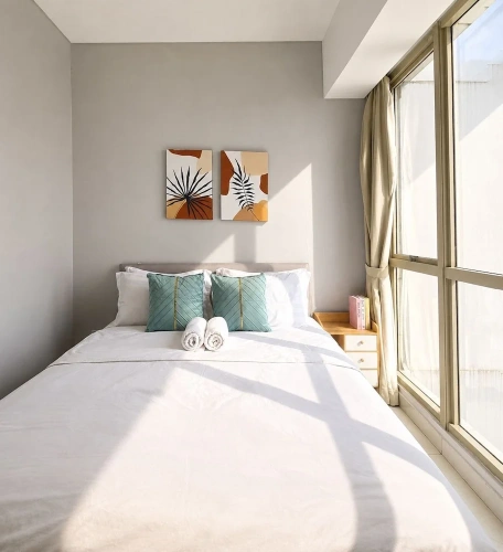 2 Bedrooms Apartment with city view