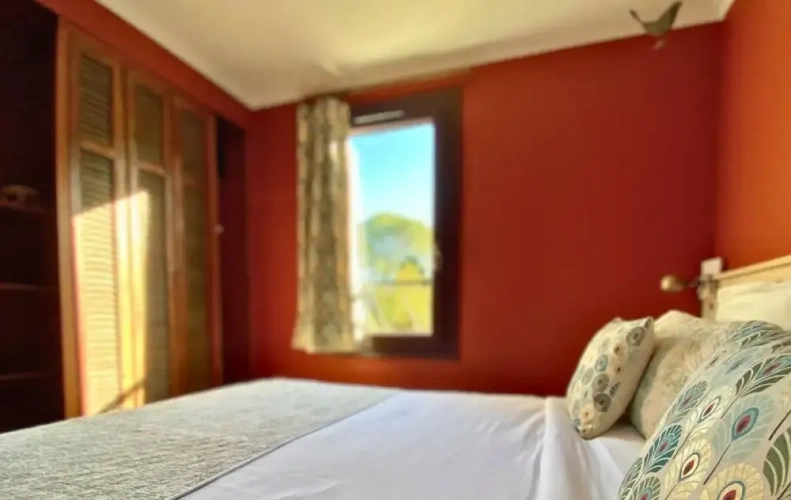 Deluxe Double room with balcony and with garden view